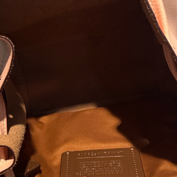 Coach Derby Convertible Backpack Shoulder Bag Blush Pink Leather F59819 Rare EUC - Picture 10 of 12